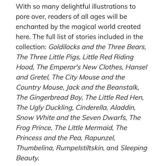 Mary Engelbreit's Nursery & Fairy Tales Collection 20 Classic Stories HC 2014 - Picture 9 of 16